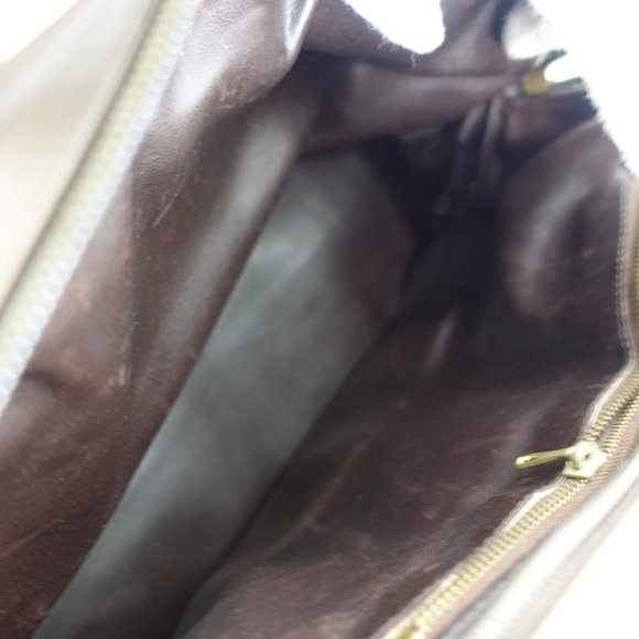 VINTAGE Valentino Bag Womens Leather Shoulder Purse Logo Handbag MARIO VALENTINO - Picture 9 of 14